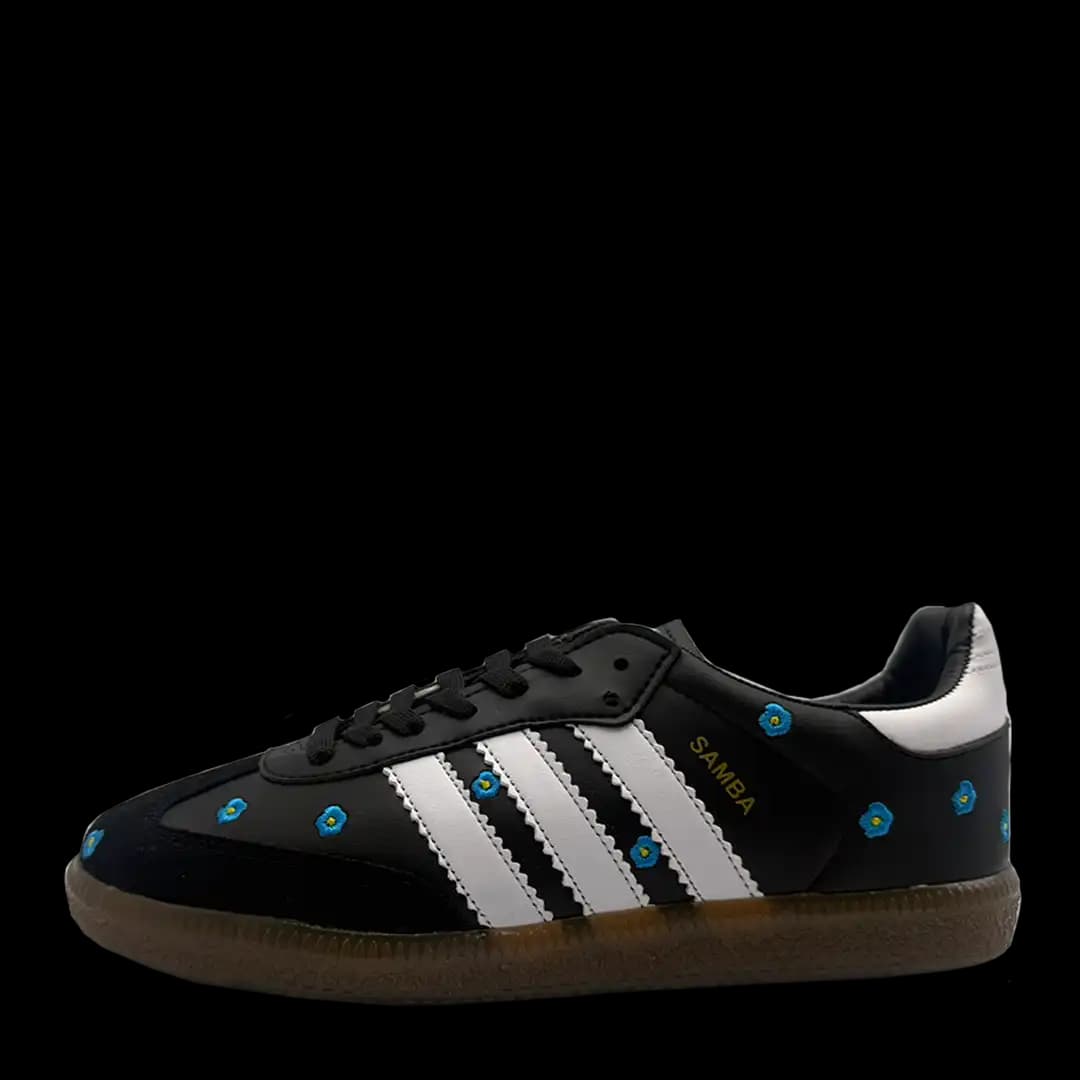Adidas Samba Black Flower