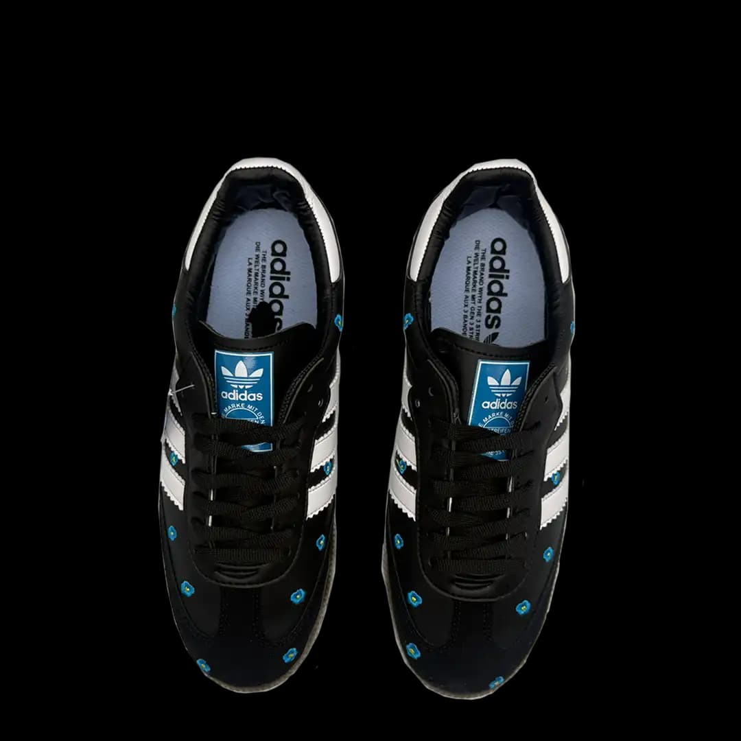 Adidas Samba Black Flower