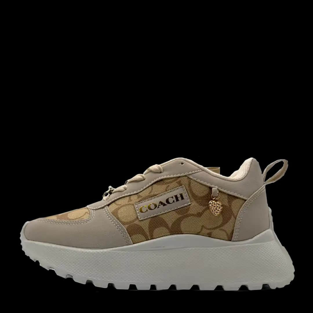Coach Cream Monogram