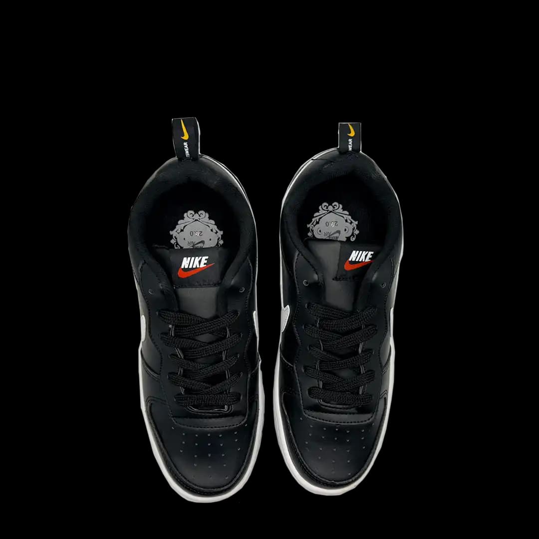 Nike Court Vision Black and Grey