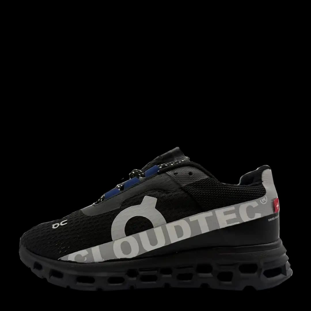 On Cloudmonster Black Grey