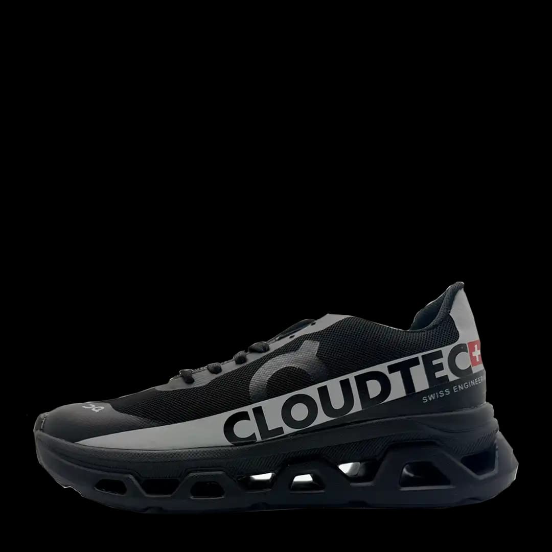 On Cloudmonster Black & Silver