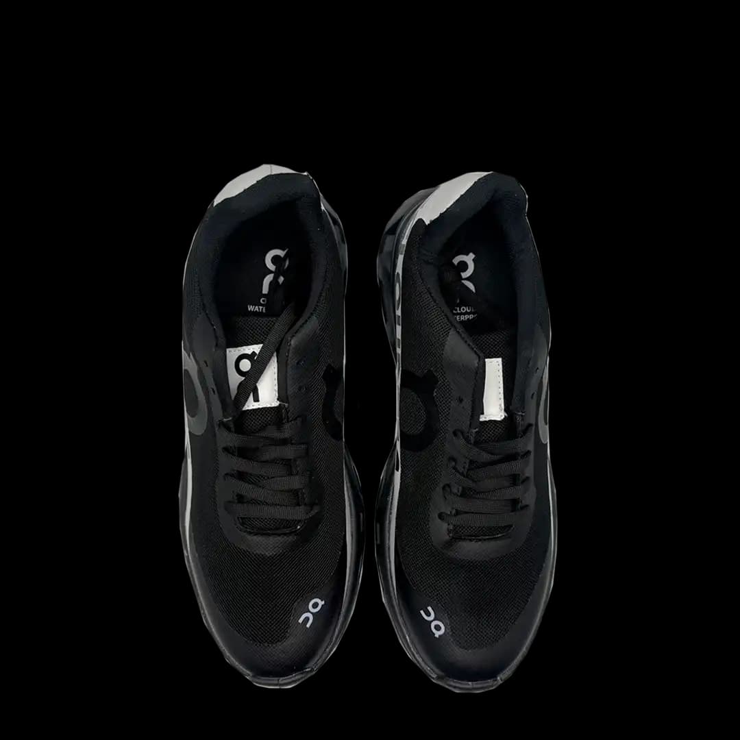 On Cloudmonster Black & Silver