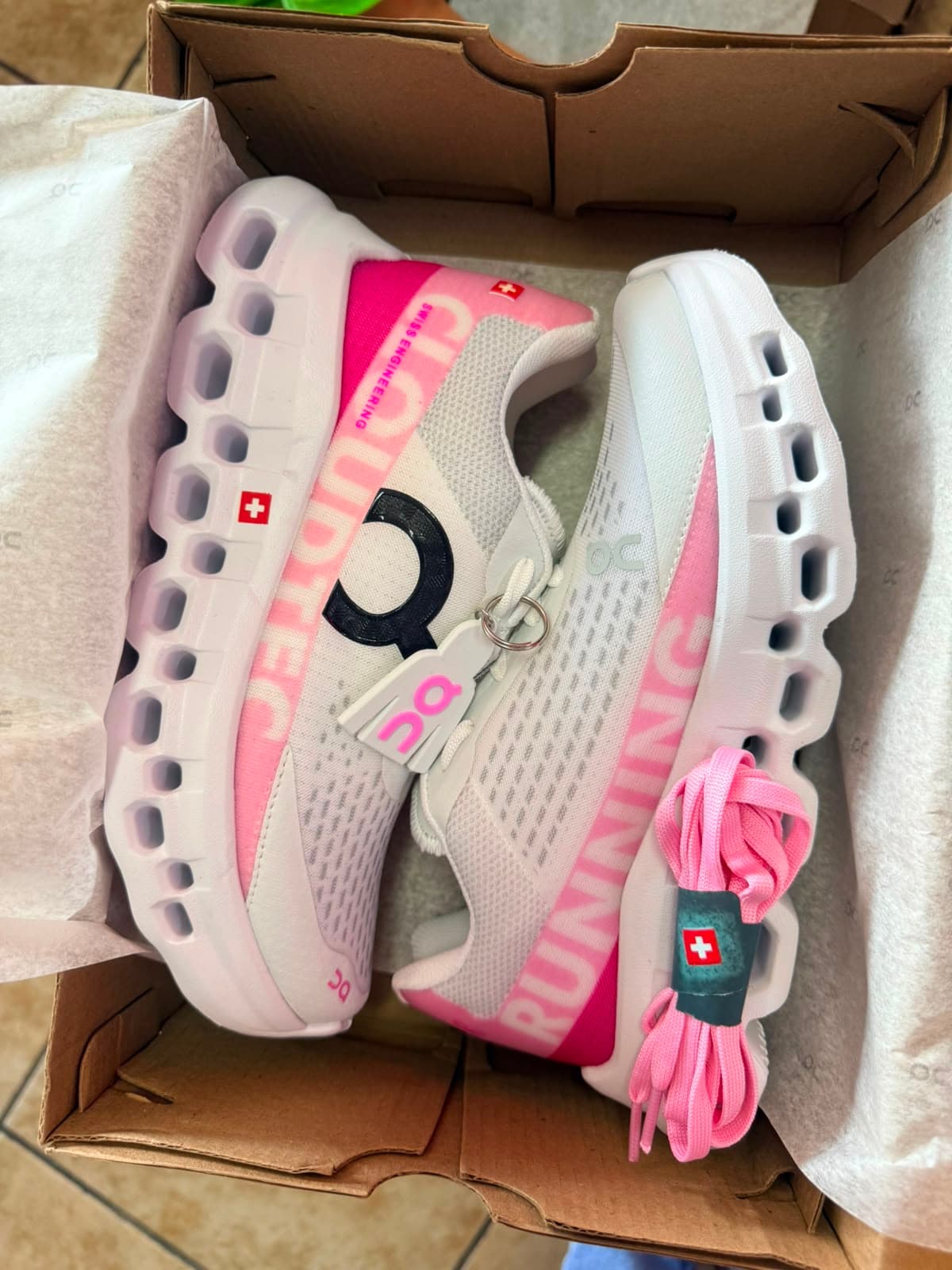 On Cloudmonster Pink Rush