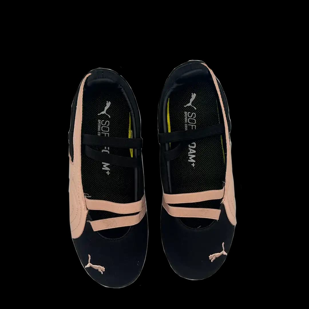 Puma Ballerina Pink & Black