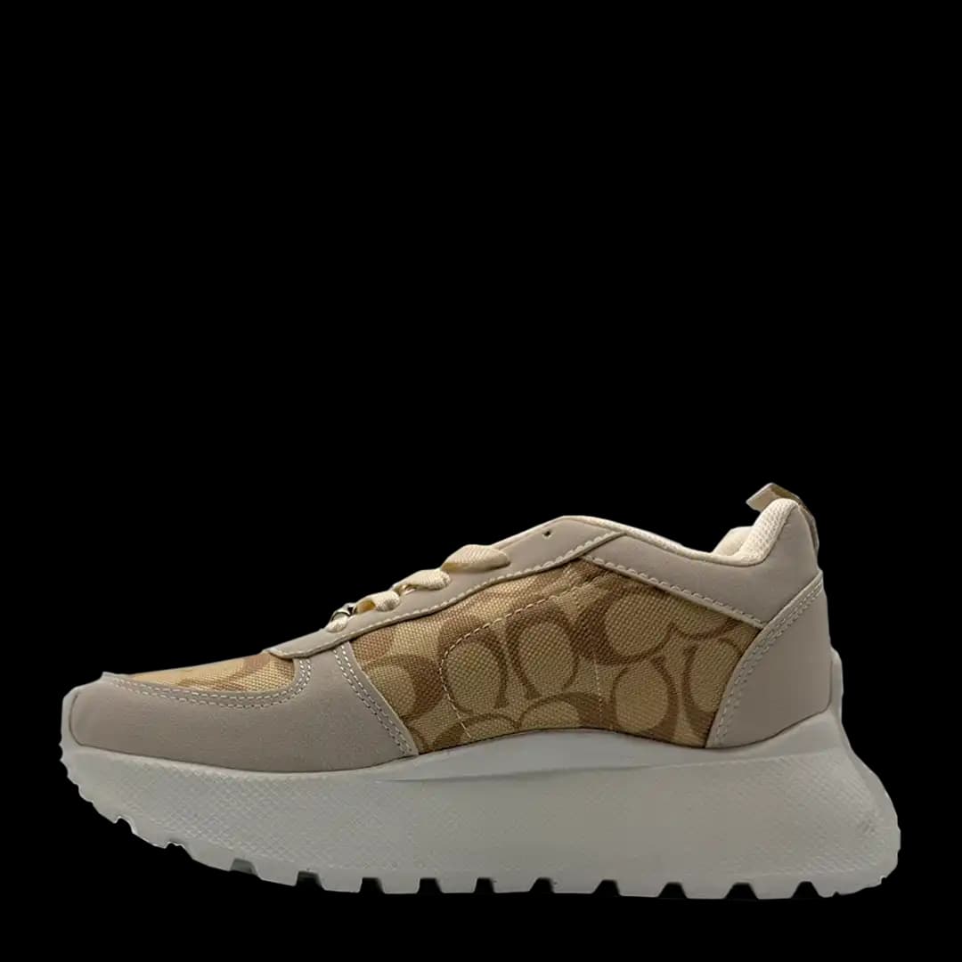 Coach Cream Monogram