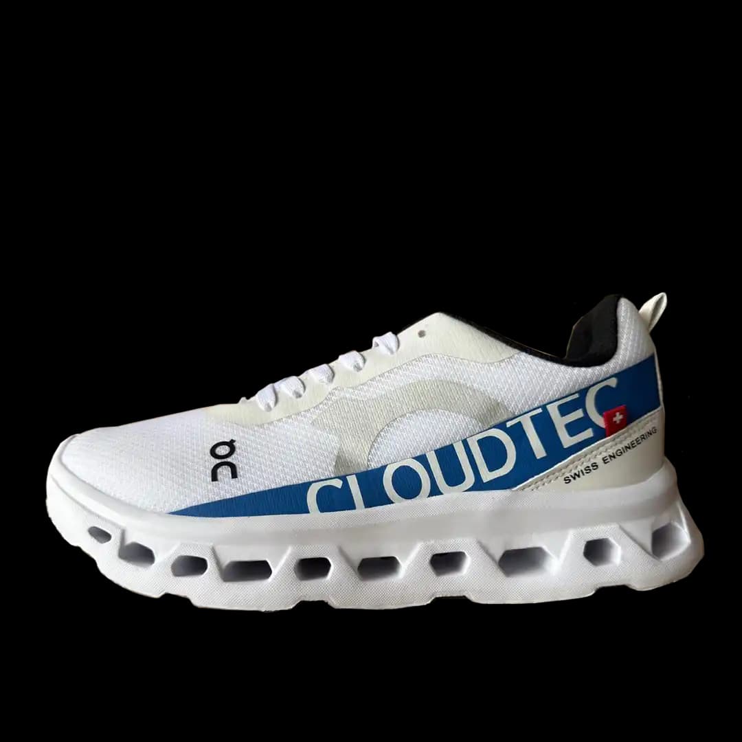 On CloudMonster White Blue
