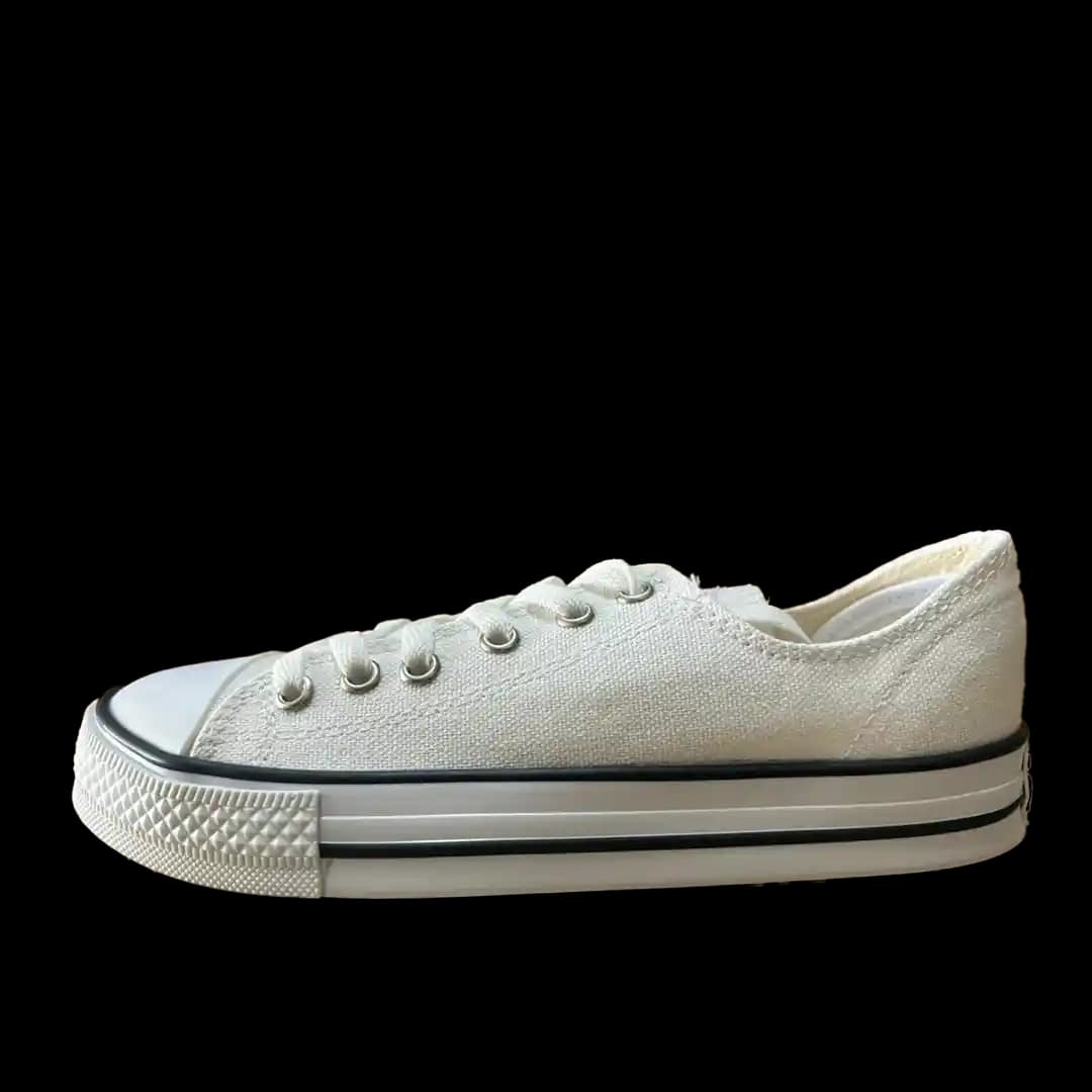 Converse Plataforma Blanca Low